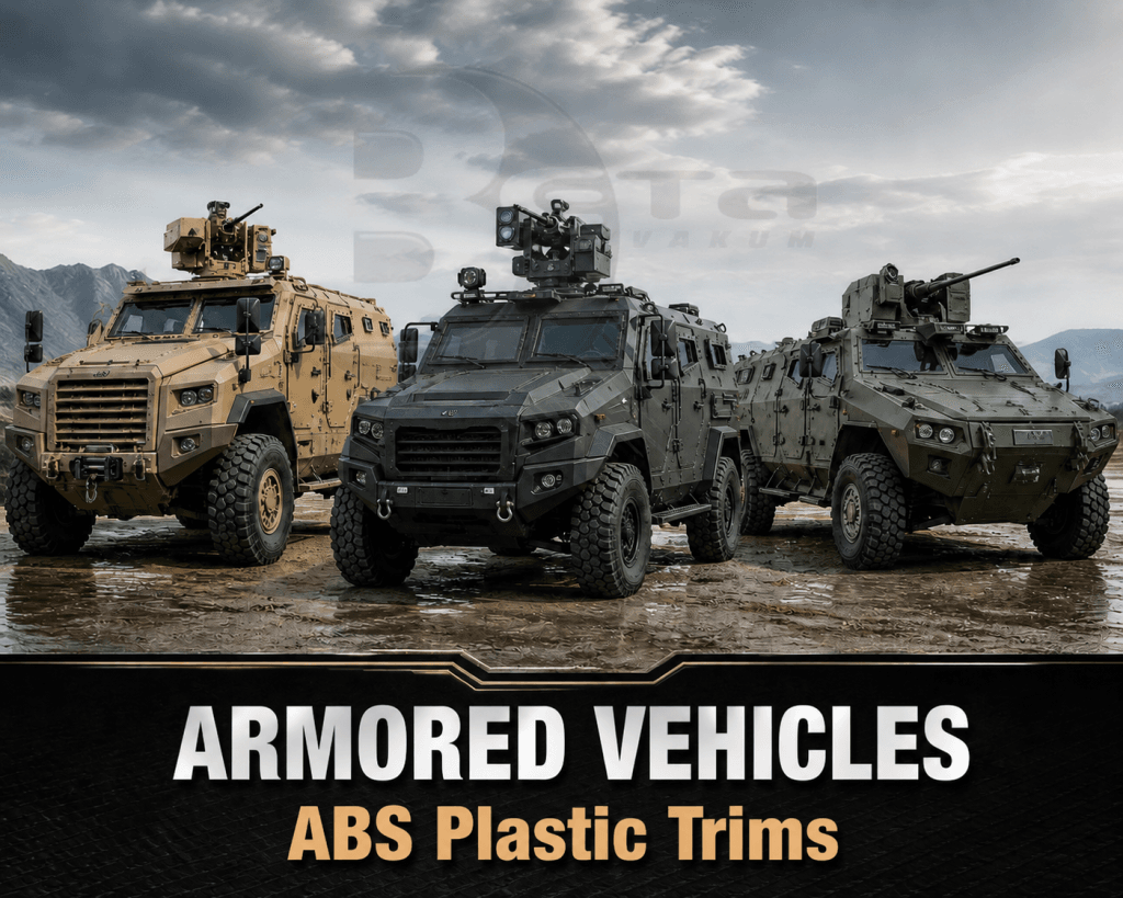 Armored vehicle ABS plastic trim parts manufacturer — Beta Vakum